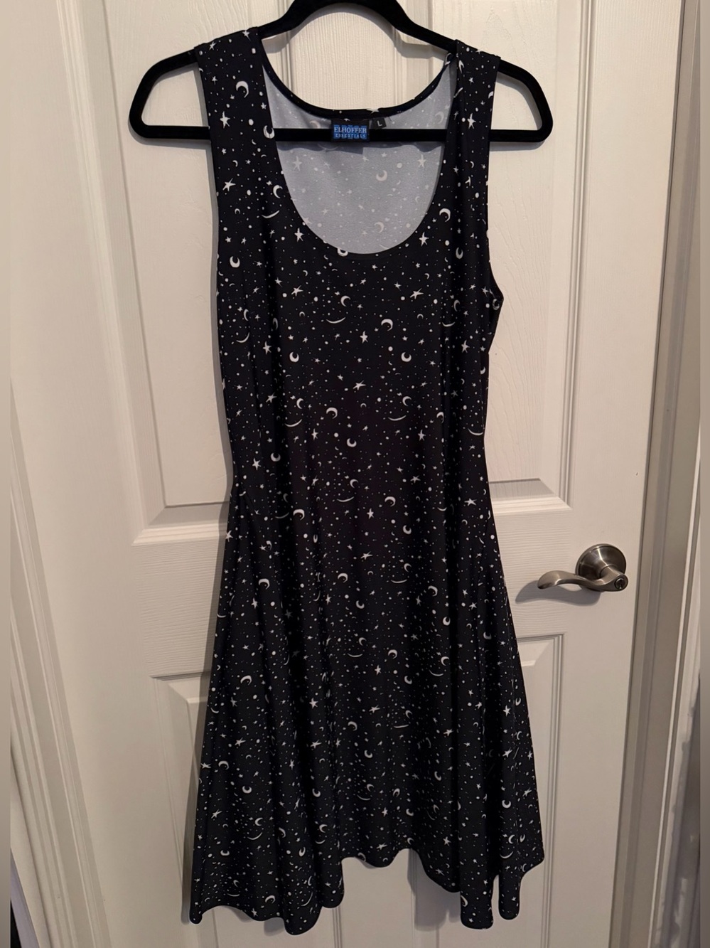 Elhoffer Design Essential Knee Length Dress - Starry Witch Size Large
